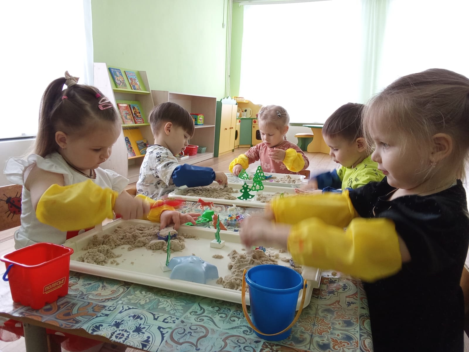 До чего же он хорош – кинетический песок.